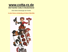 Tablet Screenshot of cotta-rz.cairn.de